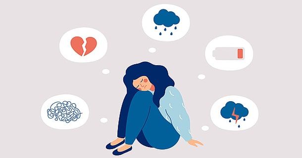 از کجا بفهمیم افسردگی داریم؟